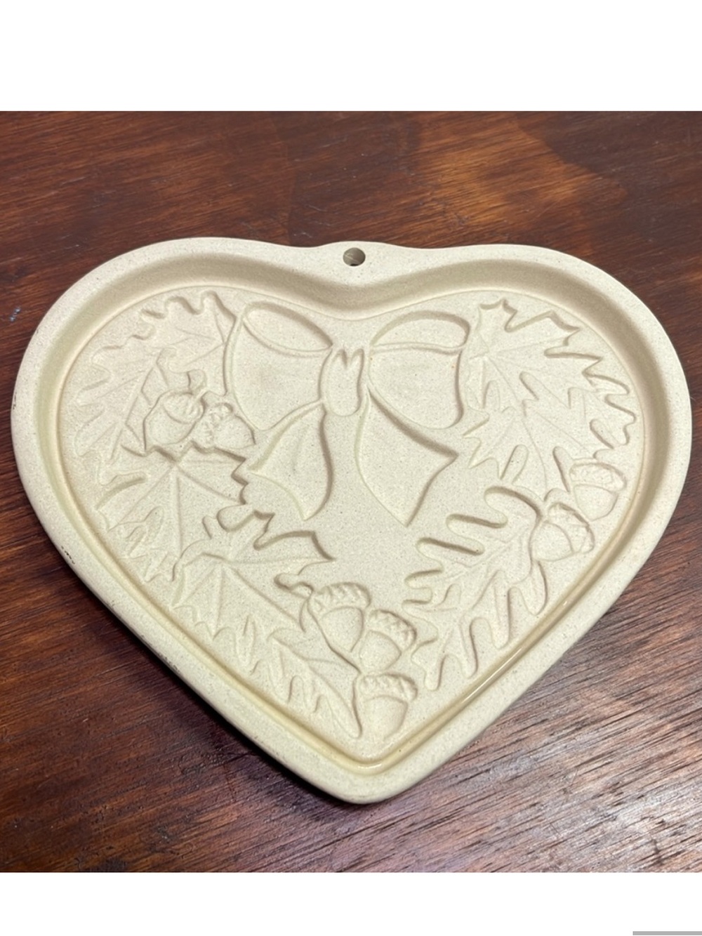 Limited Ed Pampered Chef Family Heritage Heart Series Autumn Wreath